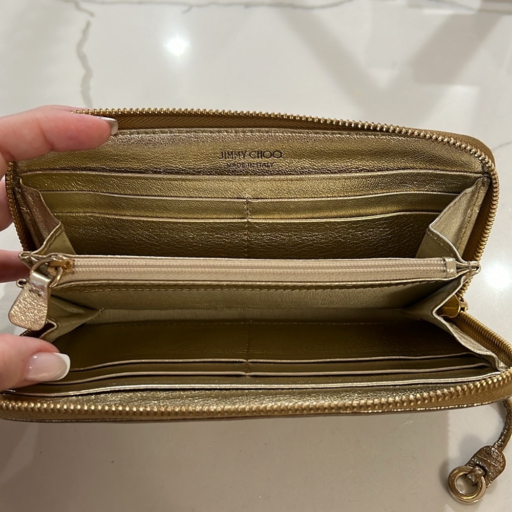 Authentic Jimmy Choo long wallet! Used in good conditions. Please see pictures! - Picture 7 of 9